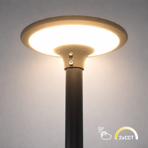 Lampa Solarna Patio 20W 2100lm 3000/4000K 40cm