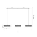 Lampa wisząca PRECIOSA 60W LED