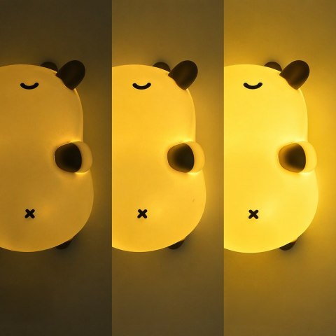 Lampka nocna LED chrapiąca Kapibara