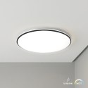 Plafon Hugo 12-18-24W 3CCT IP54 Czarny