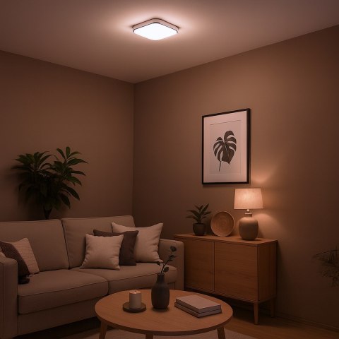 Plafon NEMO CHROME 17W LED