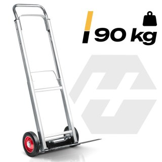 Wózek transportowy składany taczkowy młynarka magazynowy 90kg Humberg HM-518