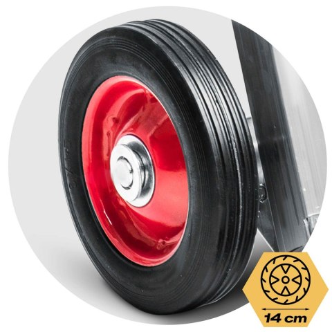 Wózek transportowy składany taczkowy młynarka magazynowy 90kg Humberg HM-518