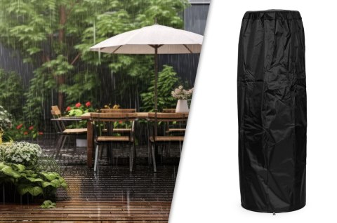 Ogrzewacz gazowy grzejnik 11 kW szklany na ogród patio reduktor wąż pokrowiec MultiGarden