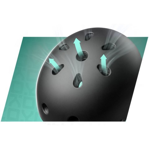 Kask sportowy Soke K1 czarny XS