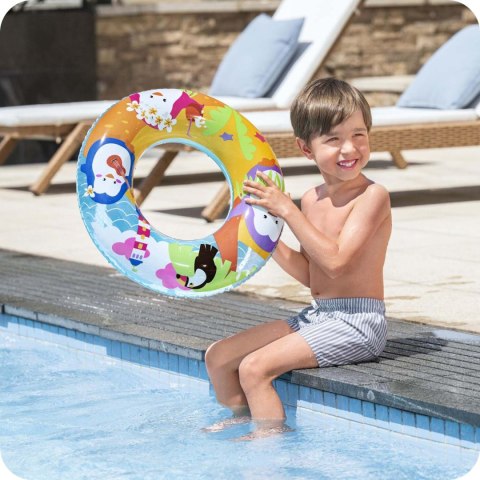 Koło plażowe do pływania Morskie Przygody dla dzieci Bestway 36113