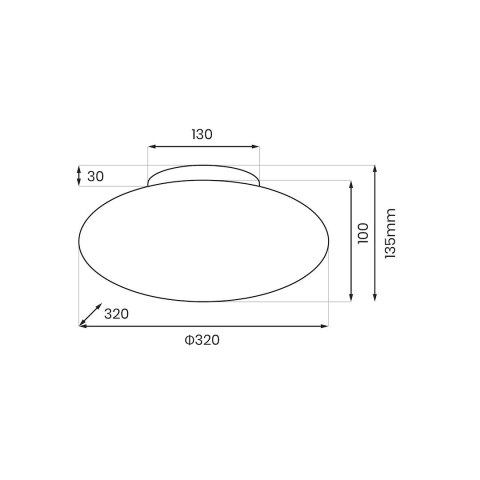 Lampa sufitowa Robin 11W LED