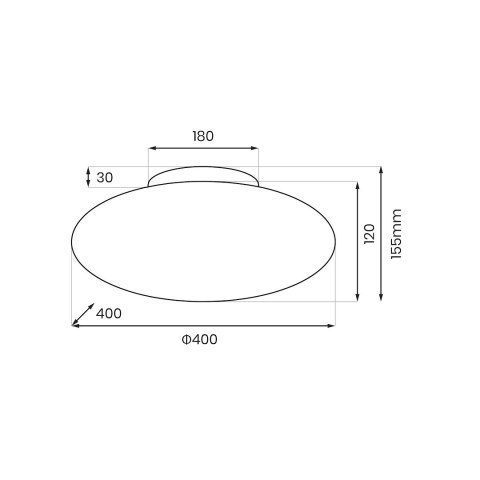 Lampa sufitowa Robin 14W LED
