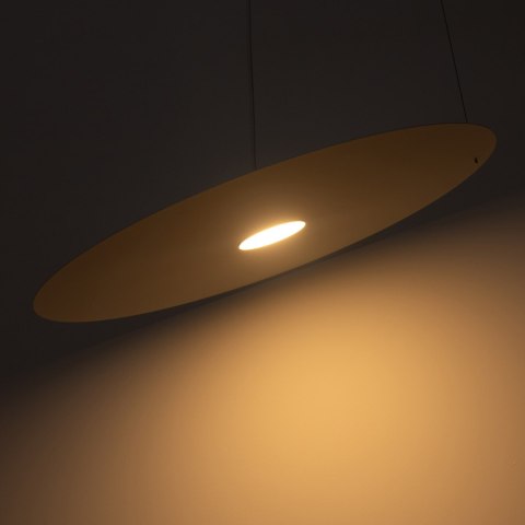 Lampa wisząca PIATTO Biała 1xGX53 fi 550mm