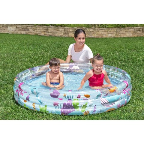Basen dmuchany dla dzieci basenik do ogrodu brodzik 152 x 30 cm Bestway 51004N