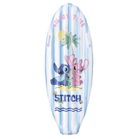 Dmuchana deska do pływania materac plażowy Lilo i Stitch 114 x 46 cm Bestway 9104V