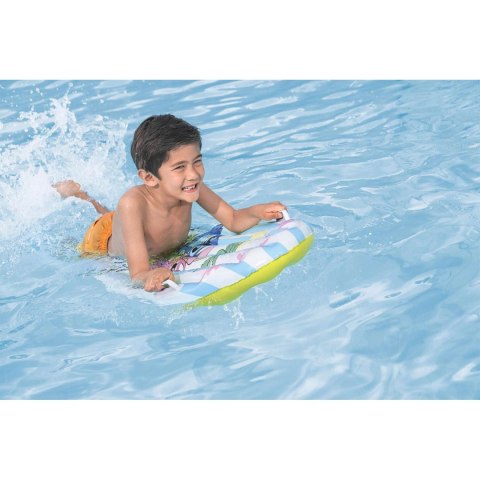 Dmuchana deska do pływania materac plażowy Lilo i Stitch 114 x 46 cm Bestway 9104V