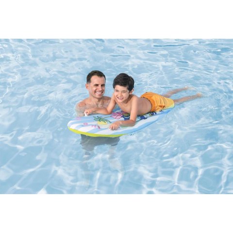 Dmuchana deska do pływania materac plażowy Lilo i Stitch 114 x 46 cm Bestway 9104V