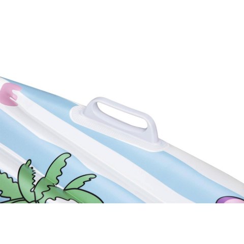 Dmuchana deska do pływania materac plażowy Lilo i Stitch 114 x 46 cm Bestway 9104V