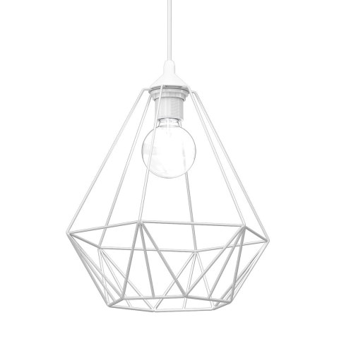 Lampa wisząca BASKET Biały 1xE27