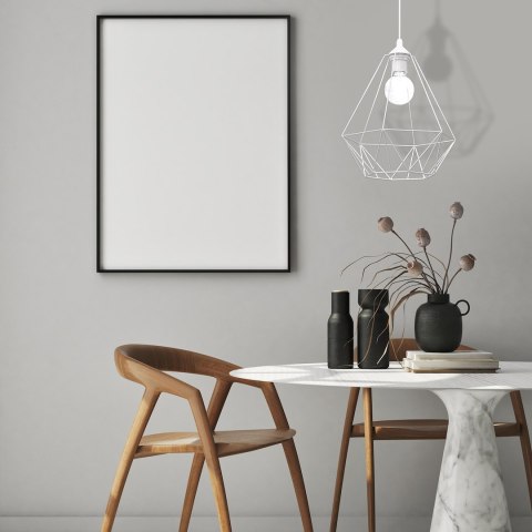 Lampa wisząca BASKET Biały 1xE27