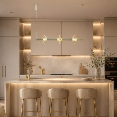 Lampa wisząca Padre Gold 18W LED