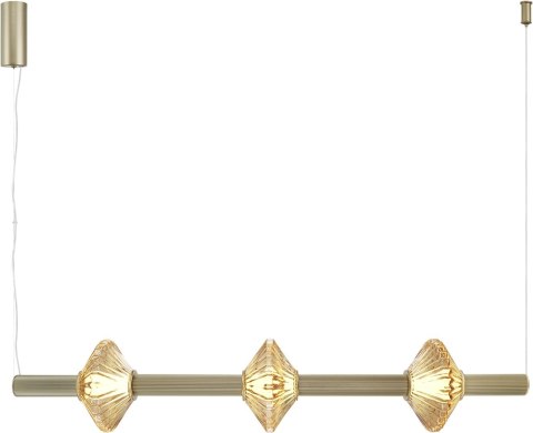 Lampa wisząca Padre Gold 18W LED