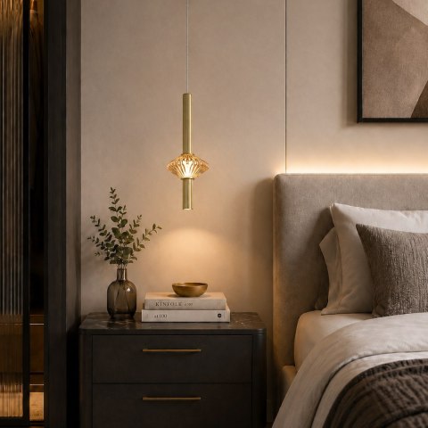 Lampa wisząca Padre Gold 7W LED