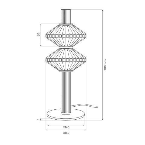 Lampka nocna Padre 9W LED
