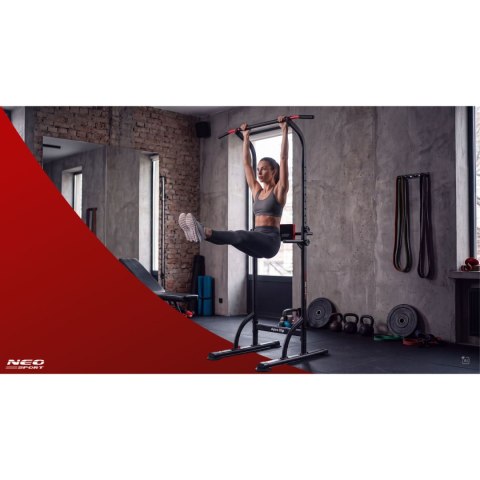 Drążek do podciągania wolnostojący stabilny udźwig 100 kg Neo-Sport 130300