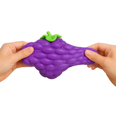 Duży Gniotek Antystresowy Squishy Owoc Winogron Do Ściskania Fioletowe 20cm