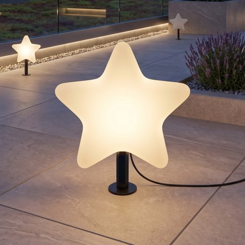 Gwiazda Ogrodowa Star 50cm 1xE27 IP44 Biały