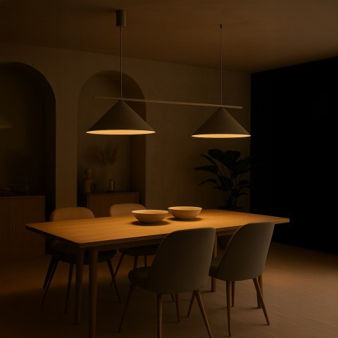 Lampa wisząca CAPITAL TAUPE 2xGX53