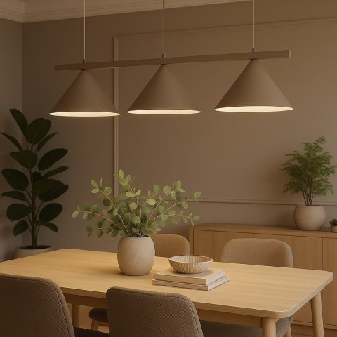 Lampa wisząca CAPITAL TAUPE 3xGX53
