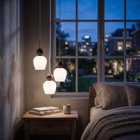 Lampa wisząca Carrara (koło) 3xE14