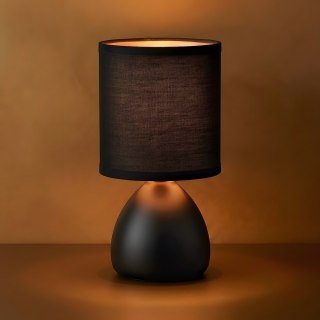Lampka nocna Sabrina 1xE14 Czarny