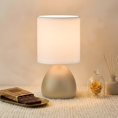 Lampka nocna Sabrina 1xE14 Taupe