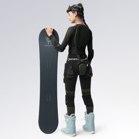 Ochraniacze bioder spodenki na narty snowboard łyżwy Advanced rozmiar XL - czarne