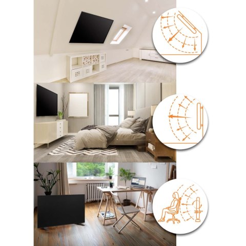 Grzejnik na podczerwień promiennik podczerwieni 600 W Berdsen BD-980