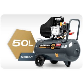Kompresor sprężarka powietrzna olejowa 50l 10 bar Humberg HM-265