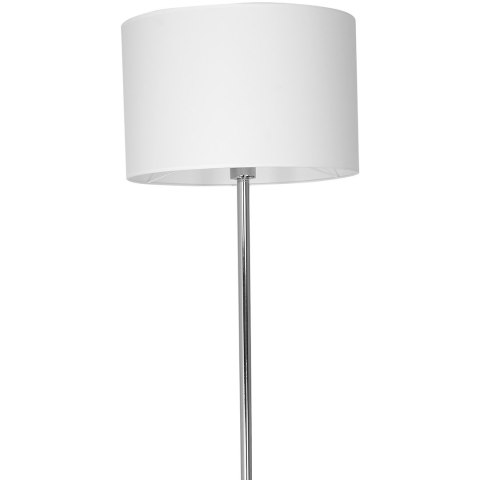 Lampa stojąca Casino 1xE27 Biały / Chrom