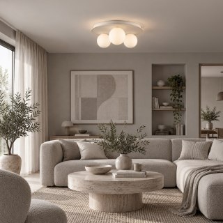 Lampa sufitowa Carter 3xE14 Biały