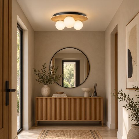 Lampa sufitowa Carter 3xE14 Natural