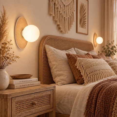 Lampa sufitowa / kinkiet Carter 1xE14 Natural