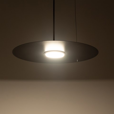 Lampa wisząca PIATTO Czarna 1xGX53 fi 350mm