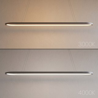 Lampa wisząca Saturno 30W LED CCT Czarny