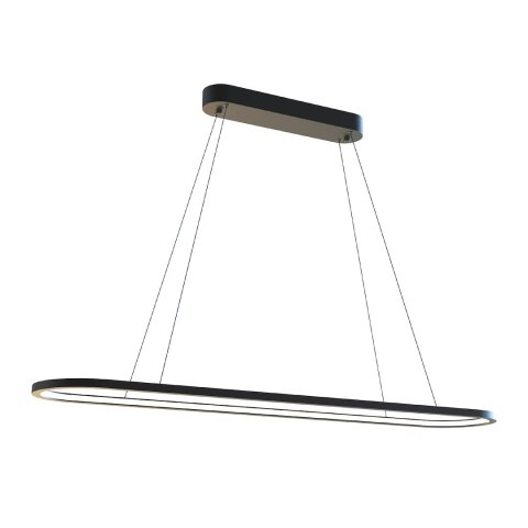 Lampa wisząca Saturno 30W LED CCT Czarny