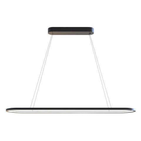 Lampa wisząca Saturno 30W LED CCT Czarny
