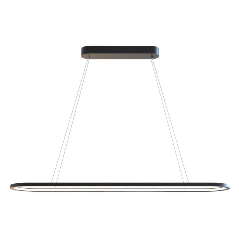 Lampa wisząca Saturno 30W LED CCT Czarny