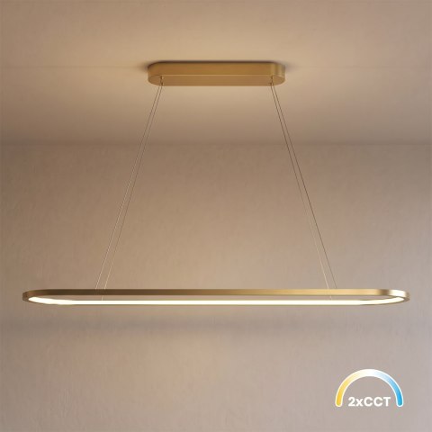 Lampa wisząca Saturno 30W LED CCT Złoty