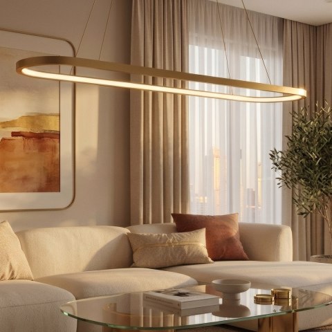 Lampa wisząca Saturno 30W LED CCT Złoty