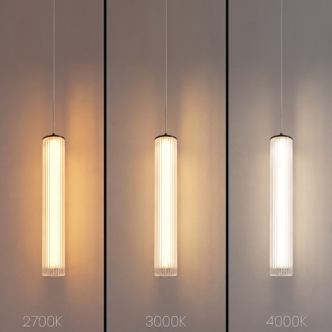 Lampa wisząca Trivia Black 10W LED CCT IP44