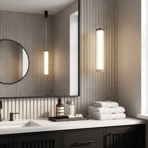 Lampa wisząca Trivia Black 10W LED CCT IP44