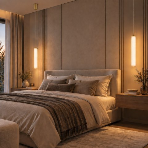 Lampa wisząca Trivia Gold 10W LED CCT IP44