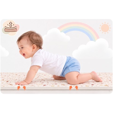 Mata piankowa puzzle 175x118cm Ricokids 6 szt gruba